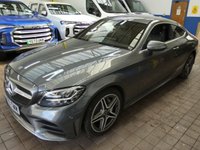 USED 2021 70 MERCEDES-BENZ C-CLASS 1.5 C200 MHEV AMG Line Edition Coupe 2dr Petrol G-Tronic+ Euro 6 (s/s) (198 ps) SAT NAV HEATED LEATHER SEATS REAR VIEW CAMERA CRUISE CONTROL PARKING SENSORS 1 OWNER EXCELLENT SERVICE HISTORY WARRANTY