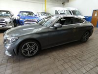USED 2021 70 MERCEDES-BENZ C-CLASS 1.5 C200 MHEV AMG Line Edition Coupe 2dr Petrol G-Tronic+ Euro 6 (s/s) (198 ps) SAT NAV HEATED LEATHER SEATS REAR VIEW CAMERA CRUISE CONTROL PARKING SENSORS 1 OWNER EXCELLENT SERVICE HISTORY WARRANTY