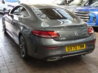 USED 2021 70 MERCEDES-BENZ C-CLASS 1.5 C200 MHEV AMG Line Edition Coupe 2dr Petrol G-Tronic+ Euro 6 (s/s) (198 ps) SAT NAV HEATED LEATHER SEATS REAR VIEW CAMERA CRUISE CONTROL PARKING SENSORS 1 OWNER EXCELLENT SERVICE HISTORY WARRANTY