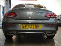 USED 2021 70 MERCEDES-BENZ C-CLASS 1.5 C200 MHEV AMG Line Edition Coupe 2dr Petrol G-Tronic+ Euro 6 (s/s) (198 ps) SAT NAV HEATED LEATHER SEATS REAR VIEW CAMERA CRUISE CONTROL PARKING SENSORS 1 OWNER EXCELLENT SERVICE HISTORY WARRANTY