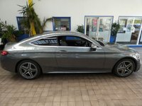 USED 2021 70 MERCEDES-BENZ C-CLASS 1.5 C200 MHEV AMG Line Edition Coupe 2dr Petrol G-Tronic+ Euro 6 (s/s) (198 ps) SAT NAV HEATED LEATHER SEATS REAR VIEW CAMERA CRUISE CONTROL PARKING SENSORS 1 OWNER EXCELLENT SERVICE HISTORY WARRANTY