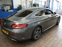 USED 2021 70 MERCEDES-BENZ C-CLASS 1.5 C200 MHEV AMG Line Edition Coupe 2dr Petrol G-Tronic+ Euro 6 (s/s) (198 ps) SAT NAV HEATED LEATHER SEATS REAR VIEW CAMERA CRUISE CONTROL PARKING SENSORS 1 OWNER EXCELLENT SERVICE HISTORY WARRANTY