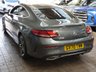 USED 2021 70 MERCEDES-BENZ C-CLASS 1.5 C200 MHEV AMG Line Edition Coupe 2dr Petrol G-Tronic+ Euro 6 (s/s) (198 ps) SAT NAV HEATED LEATHER SEATS REAR VIEW CAMERA CRUISE CONTROL PARKING SENSORS 1 OWNER EXCELLENT SERVICE HISTORY WARRANTY
