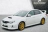 USED 2012 62 SUBARU WRX STI 2.5T Type UK Saloon 4dr Petrol Manual 4WD (300 ps) ONLY 47K MILES + FSH + IMMACULATE GOLD ALLOYS + SPOILER