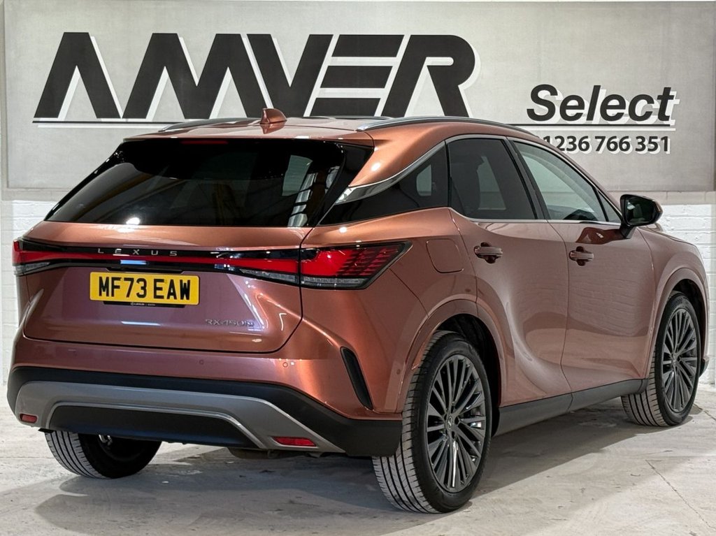 USED 2023 73 LEXUS RX 2.5 450h+ 18.1kWh Takumi SUV 5dr Petrol Plug-in Hybrid E-CVT 4WD Euro 6 (s/s) (308 ps) 