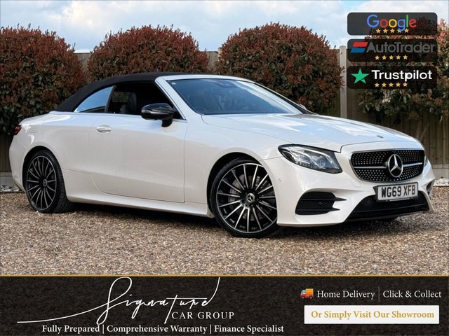 2019 69 MERCEDES-BENZ E-CLASS 2.0 E350 AMG Line Cabriolet 2dr Petrol G-Tronic+ Euro 6 (s/s) (313 ps) 