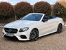 USED 2019 69 MERCEDES-BENZ E-CLASS 2.0 E350 AMG Line Cabriolet 2dr Petrol G-Tronic+ Euro 6 (s/s) (313 ps) 