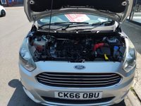 USED 2016 66 FORD KA+ 1.2 Ti-VCT Zetec Hatchback 5dr Petrol Manual Euro 6 (85 ps) &pound;35 ROAD TAX ONLY 19,631 MILES