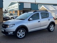 USED 2014 64 DACIA SANDERO STEPWAY 1.5 dCi Ambiance Hatchback 5dr Diesel Manual Euro 5 (90 ps) Economical Family Car &pound;20 Road Tax 70.6MPG Radio CD