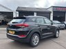 USED 2017 17 HYUNDAI TUCSON 1.6 GDi Blue Drive SE SUV 5dr Petrol Manual Euro 6 (s/s) (132 ps) DAYTIME RUNNING LIGHTS+ REAR SENSORS+ START/STOP+ HILL DESCENT CONTROL+ AUTO HOLD+ HEATED FRONT SEATS+ DUAL CLIMATE CONTROL+ FOLDING MIRRORS+ CRUISE CONTROL+ AUTO HEADLIGHTS+ LINE KEEPING ASSIST+ TRACTION CONTROL+ USB+ AUX+ DAB+ BLUETOOTH+ 17 INCH ALLOY WHEELS+ SERVICE HISTORY+