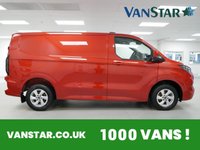 USED 2024 74 FORD TRANSIT CUSTOM 300 2.0 EBL 136 BHP SWB LIMITED 5 DOOR  300 WEIGHT | HIGH SPEC | ARTISAN RED !