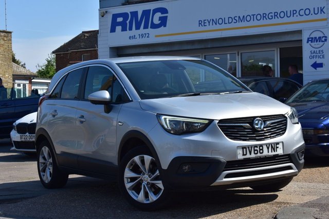 View our Vauxhall Crossland X 1.2 Turbo GPF Tech Line Nav 5Dr ANDROID AUTO | APPLE CARPLAY | REAR SENSORS | NAVIGATION