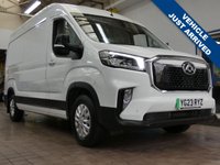 USED 2023 23 MAXUS EDELIVER 9 72kWh Panel Van 5dr Electric Auto FWD L3 H2 (204 ps) 1 OWNER LOADING RAMP
