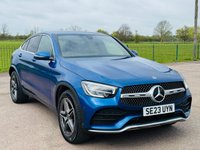 USED 2023 23 MERCEDES-BENZ GLC 2.0 GLC220d AMG Line Coupe 5dr Diesel G-Tronic+ 4MATIC Euro 6 (s/s) (194 ps) LEATHER+SAT NAV+CAMERA+ULEZ