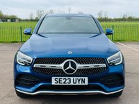 USED 2023 23 MERCEDES-BENZ GLC 2.0 GLC220d AMG Line Coupe 5dr Diesel G-Tronic+ 4MATIC Euro 6 (s/s) (194 ps) LEATHER+SAT NAV+CAMERA+ULEZ