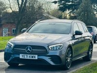 USED 2022 71 MERCEDES-BENZ E-CLASS 2.0 E220d AMG Line Night Edition (Premium Plus) Estate 5dr Diesel G-Tronic+ Euro 6 (s/s) (194 ps) LETHER+PANROOF+SAT NAV+ULEZ