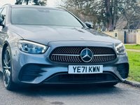 USED 2022 71 MERCEDES-BENZ E-CLASS 2.0 E220d AMG Line Night Edition (Premium Plus) Estate 5dr Diesel G-Tronic+ Euro 6 (s/s) (194 ps) LETHER+PANROOF+SAT NAV+ULEZ