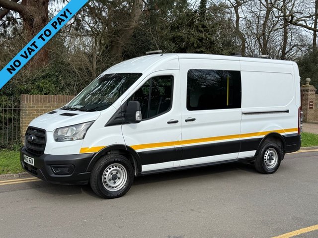 View our Ford Transit 2.0 350 EcoBlue 130BHP EUYRO 6 Leader D L3 H2 LWB 7 SEATER WELFARE MESS UNIT