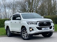 USED 2018 68 TOYOTA HI-LUX 2.4 D-4D Invincible X Pickup Double Cab 4dr Diesel Auto 4WD Euro 6 (TSS, 3.5t) (150 ps) * * NO VAT * *  REVERSING CAMERA +