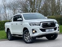 USED 2018 68 TOYOTA HI-LUX 2.4 D-4D Invincible X Pickup Double Cab 4dr Diesel Auto 4WD Euro 6 (TSS, 3.5t) (150 ps) * * NO VAT * *  REVERSING CAMERA +