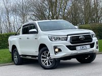 USED 2018 68 TOYOTA HI-LUX 2.4 D-4D Invincible X Pickup Double Cab 4dr Diesel Auto 4WD Euro 6 (TSS, 3.5t) (150 ps) * * NO VAT * *  REVERSING CAMERA +