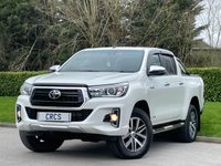 USED 2018 68 TOYOTA HI-LUX 2.4 D-4D Invincible X Pickup Double Cab 4dr Diesel Auto 4WD Euro 6 (TSS, 3.5t) (150 ps) * * NO VAT * *  REVERSING CAMERA +