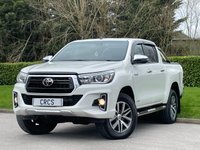 USED 2018 68 TOYOTA HI-LUX 2.4 D-4D Invincible X Pickup Double Cab 4dr Diesel Auto 4WD Euro 6 (TSS, 3.5t) (150 ps) * * NO VAT * *  REVERSING CAMERA +