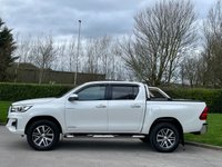USED 2018 68 TOYOTA HI-LUX 2.4 D-4D Invincible X Pickup Double Cab 4dr Diesel Auto 4WD Euro 6 (TSS, 3.5t) (150 ps) * * NO VAT * *  REVERSING CAMERA +
