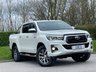 USED 2018 68 TOYOTA HI-LUX 2.4 D-4D Invincible X Pickup Double Cab 4dr Diesel Auto 4WD Euro 6 (TSS, 3.5t) (150 ps) * * NO VAT * *  REVERSING CAMERA +