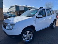 USED 2013 63 DACIA DUSTER 1.5 dCi Laureate SUV 5 Door Alpine White Diesel Manual Euro 5 (110 ps) GREAT VALUE FOR MONEY 1 OWNER FROM NEW WITH SUPERB SERVICE HISTORY FULL BLACK LEATHER VERY ECONOMICAL