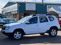 USED 2013 63 DACIA DUSTER 1.5 dCi Laureate SUV 5 Door Alpine White Diesel Manual Euro 5 (110 ps) GREAT VALUE FOR MONEY 1 OWNER FROM NEW WITH SUPERB SERVICE HISTORY FULL BLACK LEATHER VERY ECONOMICAL