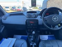 USED 2013 63 DACIA DUSTER 1.5 dCi Laureate SUV 5 Door Alpine White Diesel Manual Euro 5 (110 ps) GREAT VALUE FOR MONEY 1 OWNER FROM NEW WITH SUPERB SERVICE HISTORY FULL BLACK LEATHER VERY ECONOMICAL