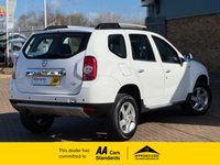 USED 2013 63 DACIA DUSTER 1.5 dCi Laureate SUV 5 Door Alpine White Diesel Manual Euro 5 (110 ps) GREAT VALUE FOR MONEY 1 OWNER FROM NEW WITH SUPERB SERVICE HISTORY FULL BLACK LEATHER VERY ECONOMICAL