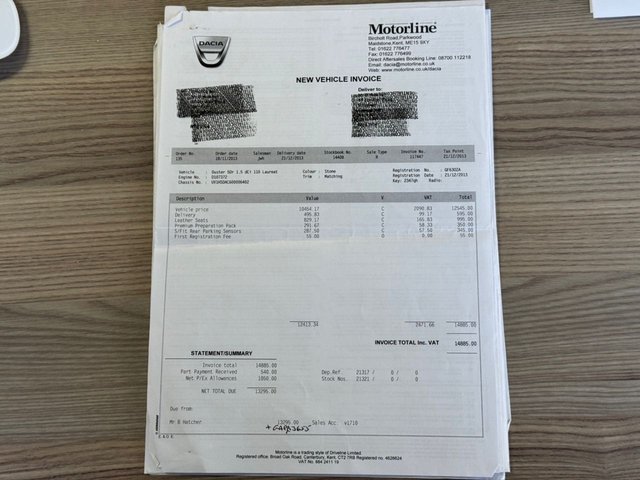 2013 Dacia Duster 1.5L Laureate 5dr - Photo 2