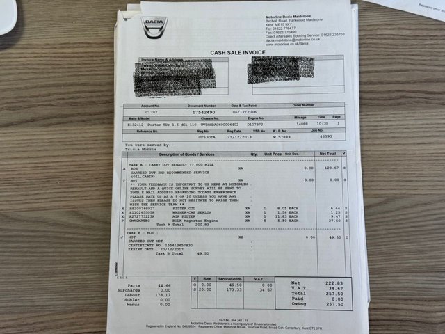 2013 Dacia Duster 1.5L Laureate 5dr - Photo 3