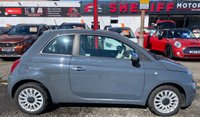 USED 2021 21 FIAT 500 1.0 MHEV Lounge Hatchback 3dr Petrol Manual Euro 6 (s/s) (70 bhp) Buy with Complete Confidence from Sheriff Motors, All our vehicles are extensively road tested and thoroughly inspected prior to sale. Each vehicle comes with a new 1 year mot and we rectify all advisories and failures at no additional cost to our customers, plus a full oil and filter service. For added peace of mind, every car includes a 6 month complimentary RAC Warranty, 12 months Rac Breakdown Cover giving you complete confidence when you buy from Sheriff Motors.