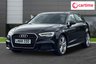 USED 2018 68 AUDI A3 1.5 TFSI CoD 35 S line Sportback 5dr Petrol Manual Euro 6 (s/s) (150 ps) Rear Parking Sensors, Audi Smartphone Interface, Storage Package, LED Interior Light Package, 18In Alloys Rear Parking Sensors, Audi Smartphone Interface, Storage Package, LED Interior Light Package, 18In Alloys