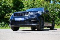USED 2019 68 LAND ROVER RANGE ROVER VELAR 2.0 D240 R-Dynamic SE SUV 5dr Diesel Auto 4WD Euro 6 (s/s) (240 ps) ULTIMATE BLACK METALLIC PAINTWORK + SUNROOF + MERIDIAN SURROUND + CP