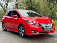 USED 2021 21 NISSAN LEAF 40kWh Tekna Hatchback 5dr Electric Auto (150 ps) ** 6 NISSAN SERVICES **