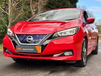 USED 2021 21 NISSAN LEAF 40kWh Tekna Hatchback 5dr Electric Auto (150 ps) ** 6 NISSAN SERVICES **