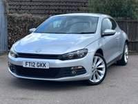 USED 2012 12 VOLKSWAGEN SCIROCCO 2.0 TDI BlueMotion Tech GT Hatchback 3dr Diesel Manual Euro 5 (s/s) (140 ps) 