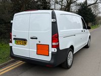 USED 2022 72 MERCEDES-BENZ EVITO 116 e 66kWh 115BHP Progressive FULLY Electric AUTOMATIC FWD L2 LWB PANEL VAN 1 OWNER+EURO 6+A/C+REV CAM+