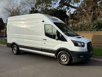 USED 2023 23 FORD TRANSIT 2.0 350 EcoBlue 130BHP Leader FWD EURO 6 L3 H3 FRIDGE/FREEZER VAN +SLAB DOOR+1 OWNER+ EURO 6+
