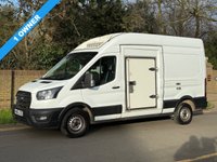 USED 2023 23 FORD TRANSIT 2.0 350 EcoBlue 130BHP Leader FWD EURO 6 L3 H3 FRIDGE/FREEZER VAN +SLAB DOOR+1 OWNER+ EURO 6+