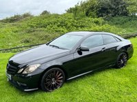 USED 2012 12 MERCEDES-BENZ E-CLASS 3.0 E350 CDI V6 BlueEfficiency Sport Edition 125 Coupe 2dr Diesel G-Tronic Euro 5 (265 ps) 