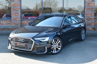 USED 2019 19 AUDI A6 SALOON 3.0 TDI V6 50 S line Saloon 4dr Diesel Tiptronic quattro Euro 6 (s/s) (286 ps) FULL HISTORY / CAMERA / MEMORY