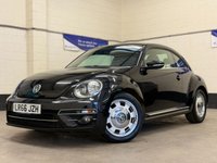 USED 2016 66 VOLKSWAGEN BEETLE 1.4 TSi BlueMotion Tech Design Hatchback 3 Door Petrol Manual Euro 6 (s/s) (150 ps) APPLE CAR PLAY ORBIT ALLOYS SPOILER