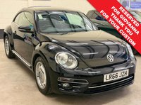 USED 2016 66 VOLKSWAGEN BEETLE 1.4 TSi BlueMotion Tech Design Hatchback 3 Door Petrol Manual Euro 6 (s/s) (150 ps) APPLE CAR PLAY ORBIT ALLOYS SPOILER