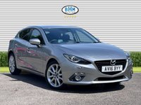 USED 2016 16 MAZDA MAZDA3 1.5 SKYACTIV-D Sport Nav Hatchback 5dr Diesel Manual Euro 6 (s/s) (105 ps) SAT/NAV, Reverse Camera