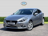 USED 2016 16 MAZDA MAZDA3 1.5 SKYACTIV-D Sport Nav Hatchback 5dr Diesel Manual Euro 6 (s/s) (105 ps) SAT/NAV, Reverse Camera